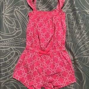 2@$10 Old Navy romper with cross design